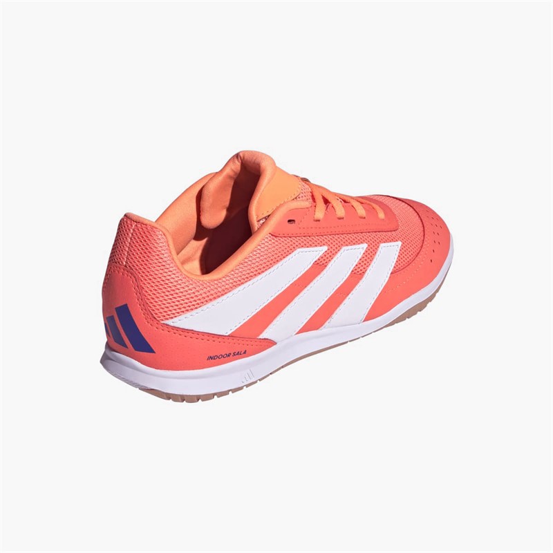 adidas Junior Predator Club Sala In Indoor Football Boots Signal Coral/Cloud White/Beam Orange