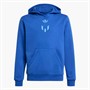 adidas Junior Messi Logo Hoodie Royal Blue