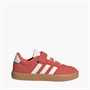 adidas Kids VL Court 3.0 Velcro Trainers Preloved Scarlet/Core White/Bright Red
