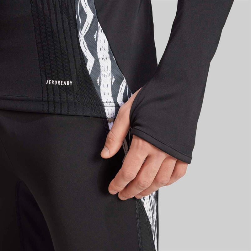 adidas Mens AFC Arsenal FC 24/25 Tiro 24 Pro European Long Sleeve Jersey Black