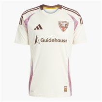 adidas Mens DCU DC United SC 25/26 Away Jersey Ecru Tint