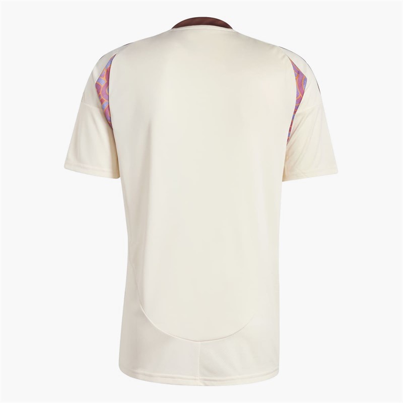 adidas Mens DCU DC United SC 25/26 Away Jersey Ecru Tint