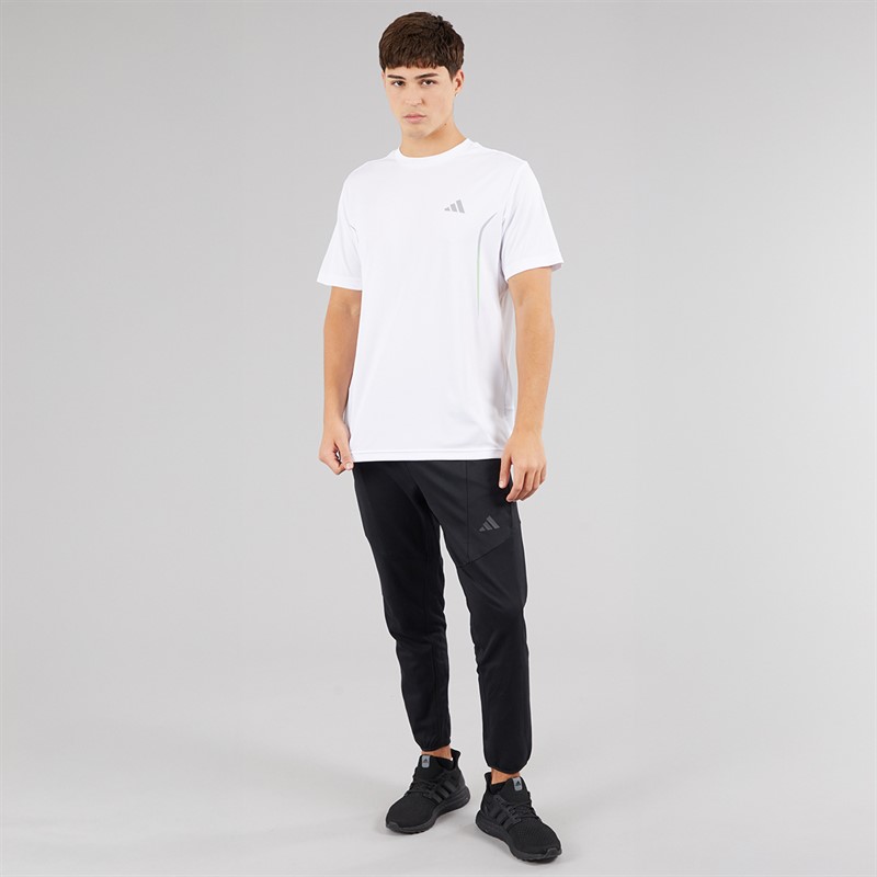 adidas Mens Tech Apparel Training T-Shirt White