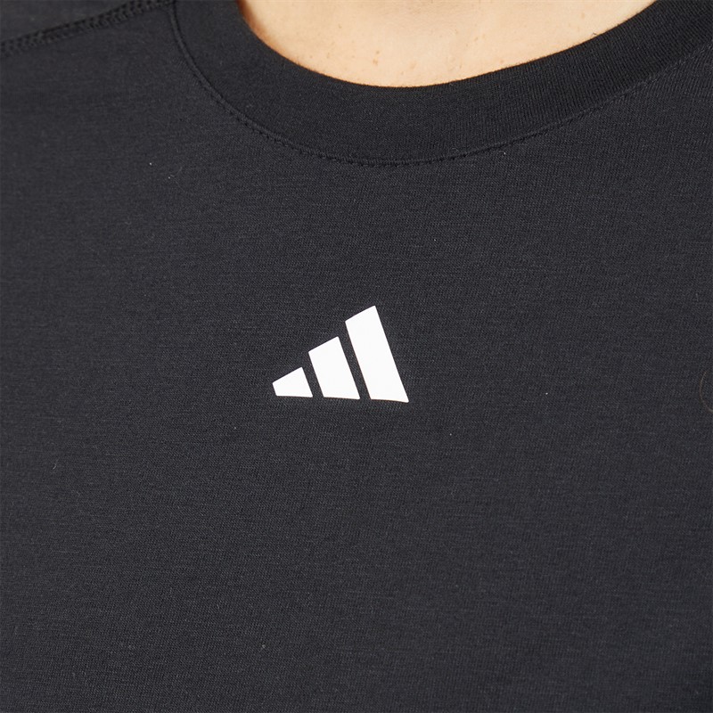 adidas Womens Aeroready Workout Essentials T-Shirt Black