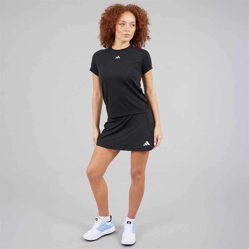 adidas Womens Aeroready Workout Essentials T-Shirt Black
