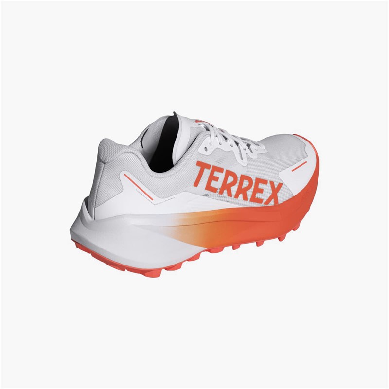adidas Womens Terrex Agravic 3 Trail Running Shoes Cloud White/Semi Impact Orange/Dash Grey