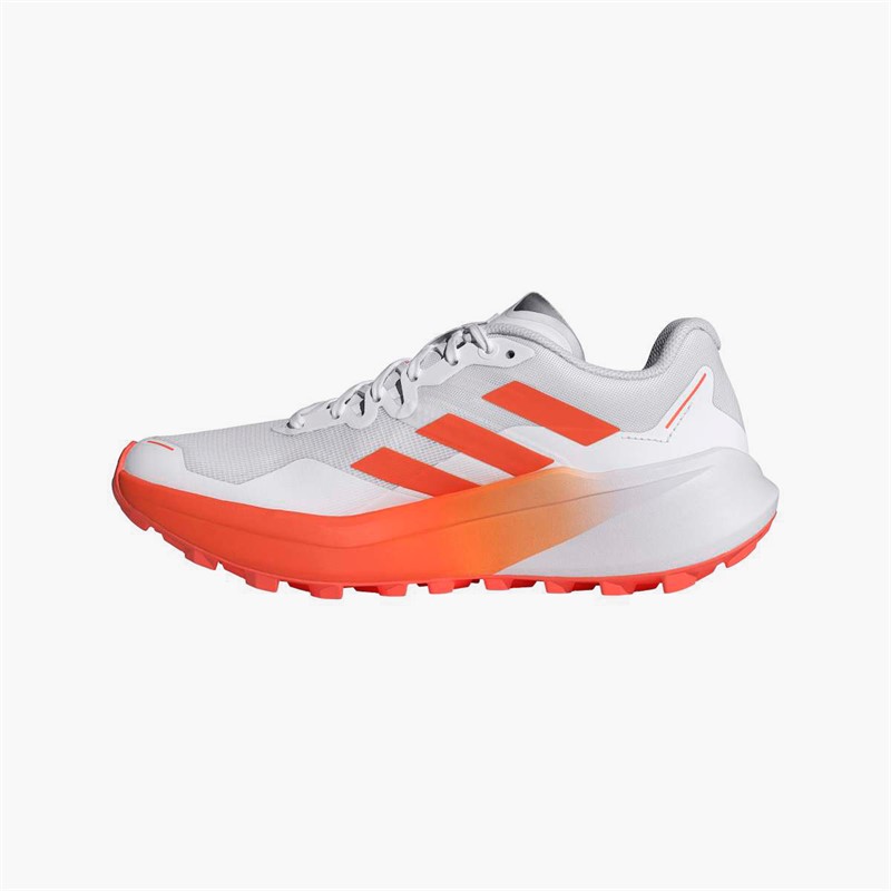 adidas Womens Terrex Agravic 3 Trail Running Shoes Cloud White/Semi Impact Orange/Dash Grey