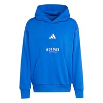 adidas Mens All Szn Graphic Hoodie Royal Blue/Off White