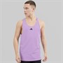 adidas Mens Prime Lift Workout Training Vest Powder Plum