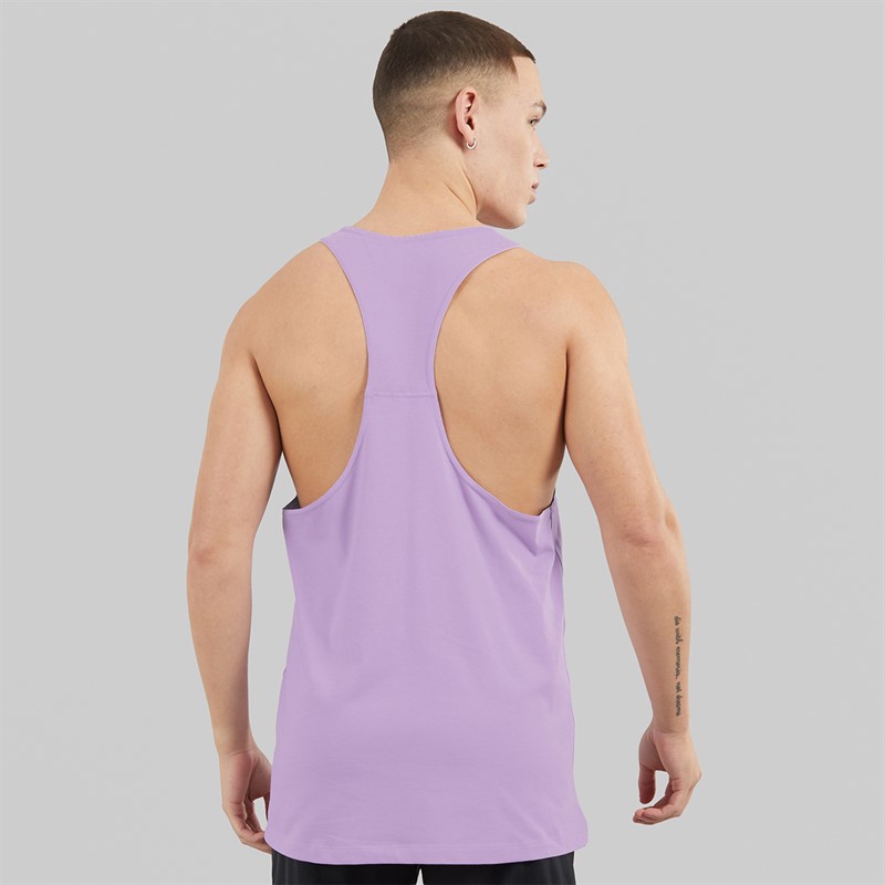 adidas Mens Prime Lift Workout Training Vest Powder Plum