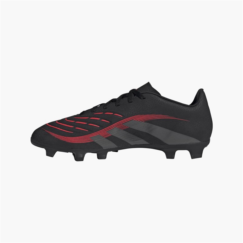 adidas Mens Predator Club Stealth Victory Pack FG/MG Firm/Multi Ground Football Boots Core Black/Grey Four/Lucid Red