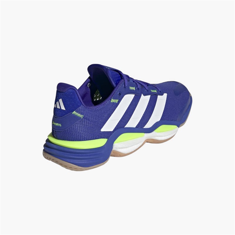 adidas Mens Stabil 16 Indoor Court Shoes Lucid Blue/Cloud White/Lucid Lemon