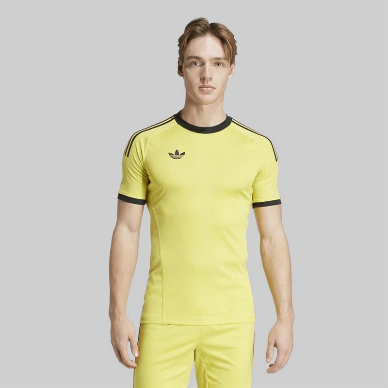 adidas Mens Trefoil 25/26 Pro Goalkeeper Jersey Pure Sulfur