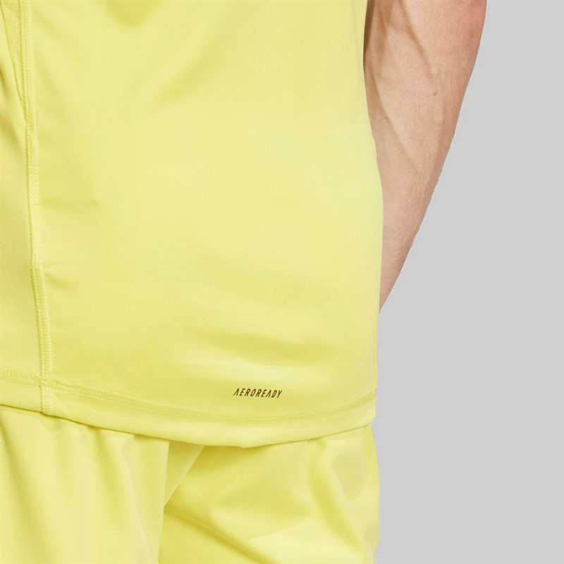 adidas Mens Trefoil 25/26 Pro Goalkeeper Jersey Pure Sulfur