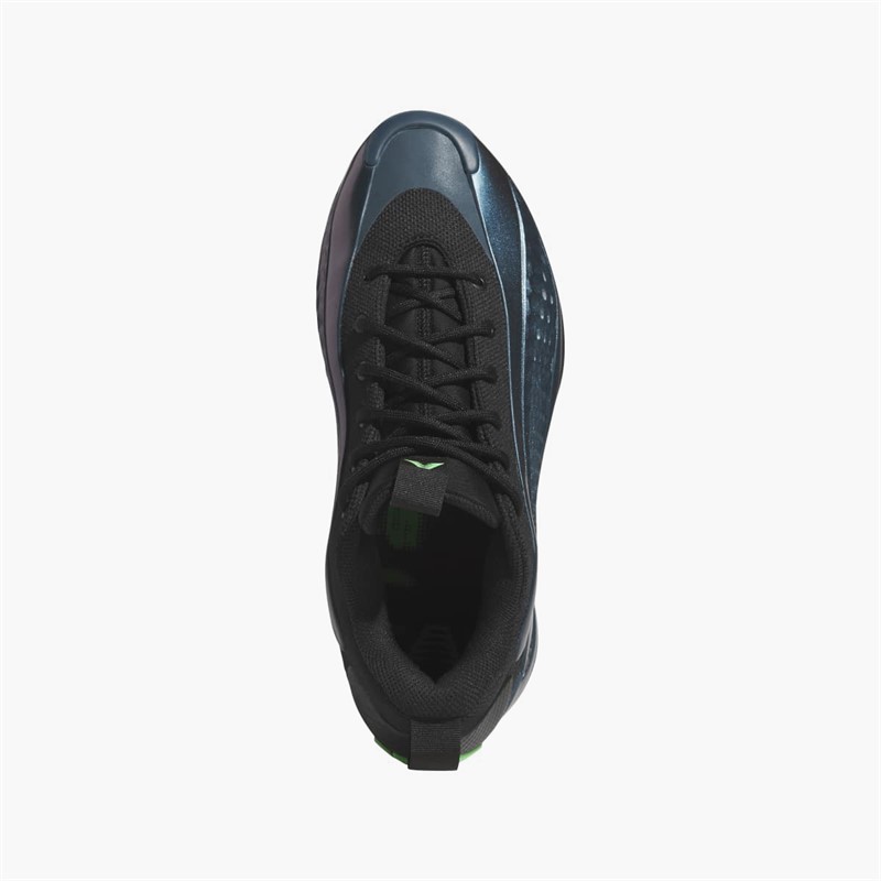 adidas Mens Anthony Edwards 1 Low 'Metamorphosis' Basketball Shoes Arctic Night/Core Black/Screaming Green