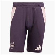 adidas Mens AFC Arsenal FC 24/25 Tiro 24 Training Shorts Aurora Black