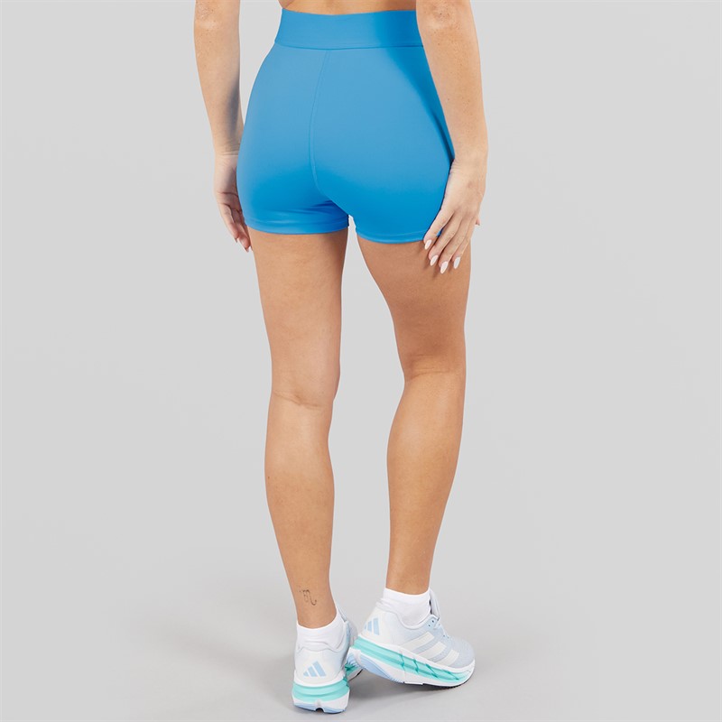 adidas Womens Techfit Tight Shorts Blue Burst