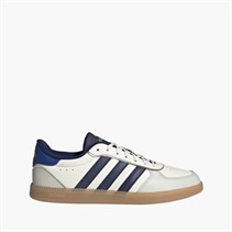 adidas Womens Breaknet Sleek Trainers Core White/Dark Blue/Royal Blue