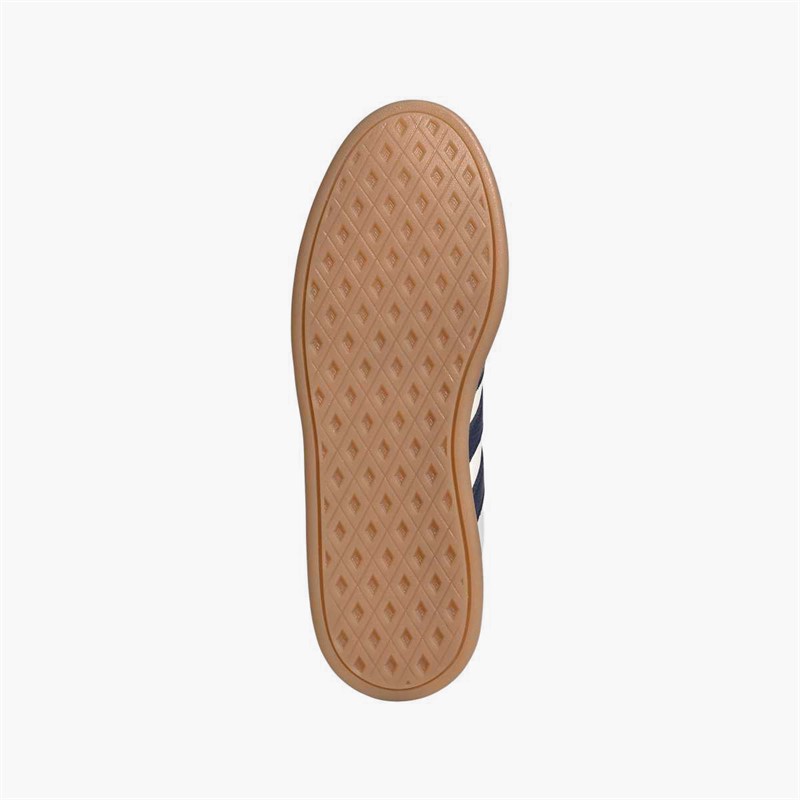 adidas Womens Breaknet Sleek Trainers Core White/Dark Blue/Royal Blue