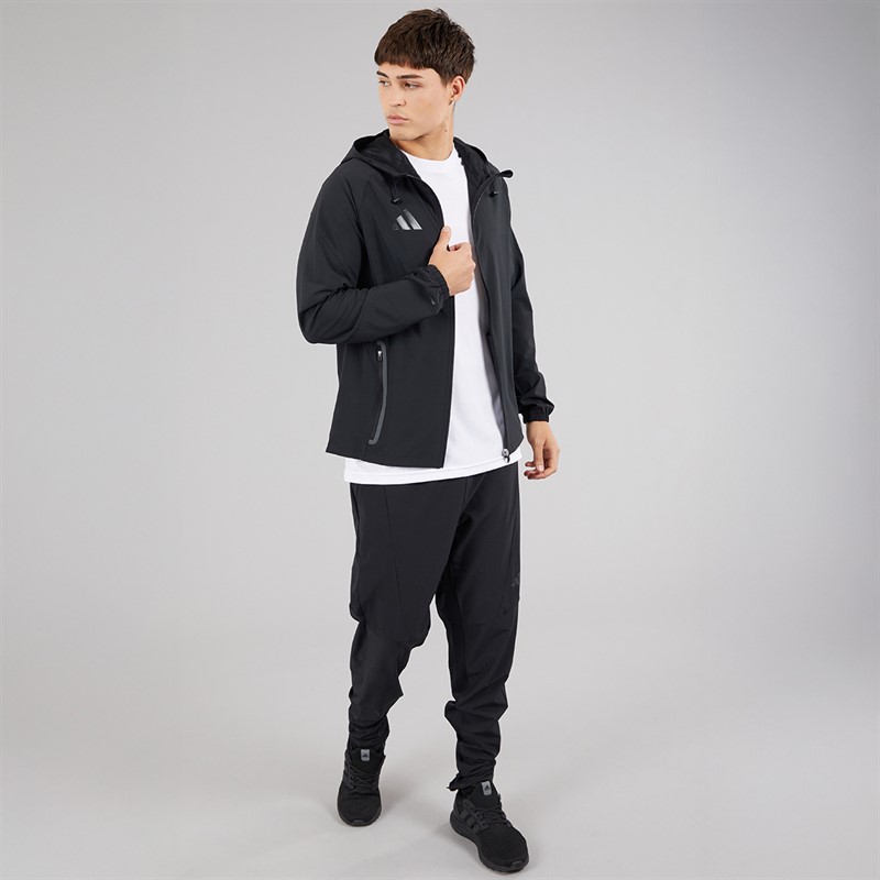 adidas Mens Tiro 25 Competition Tech Travel Jacket Black