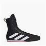 adidas Mens Box Hog 4 Boxing Shoes Core Black/Cloud White/Pure Ruby