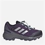 adidas Junior Terrex Gore-Tex Waterproof Walking Shoes Aurora Plum/Silver Metallic/Semi Flash Aqua