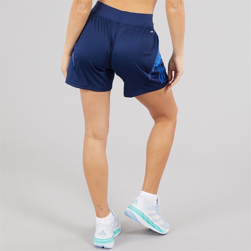 adidas Womens Tiro 24 Competition Training Shorts Team Navy Blue