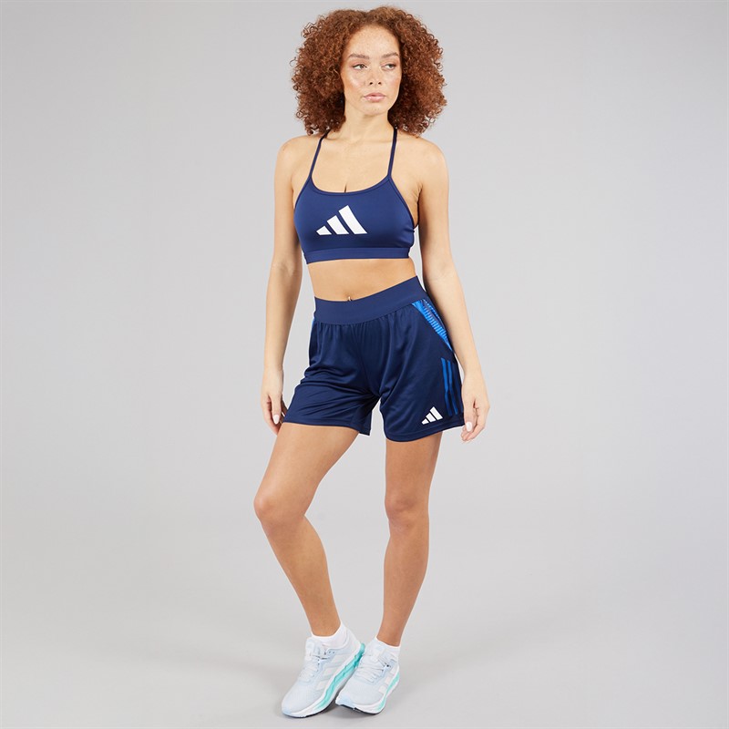 adidas Womens Tiro 24 Competition Training Shorts Team Navy Blue