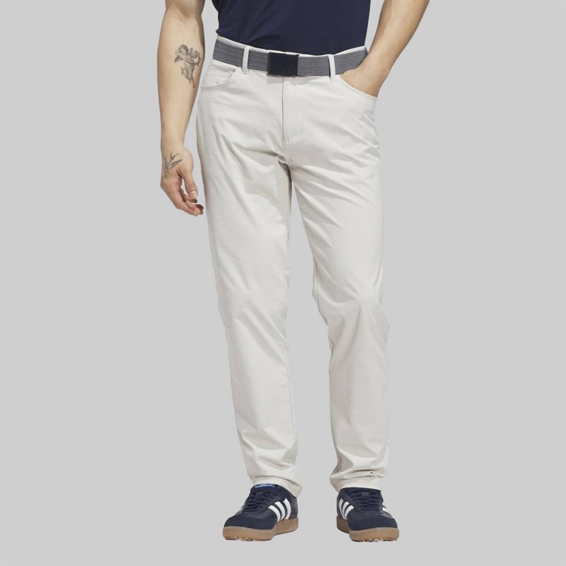 adidas Mens Ultimate 365 Five Pocket Golf Trousers Alumina