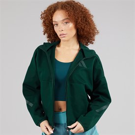 Buy adidas Womens Z.N.E Full Zip Hoodie Aurora Ivy