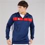 adidas Mens Tiro 25 Essentials Hoodie Navy Blue/Red