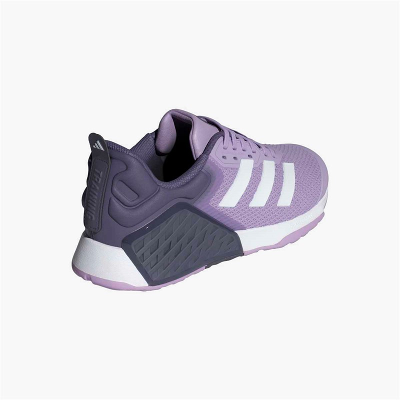 adidas Womens Dropset 3 HEAT.RDY Training Shoes Powder Plum/Cloud White/Preloved Violet