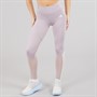 adidas Womens Hyperglam Full Length Leggings Preloved Fig/White
