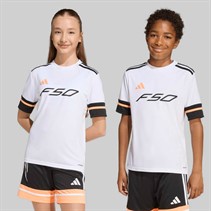 adidas Junior F50 Jersey White/Black