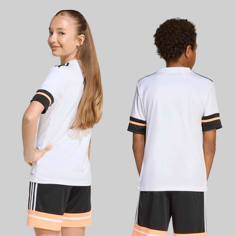 adidas Junior F50 Jersey White/Black