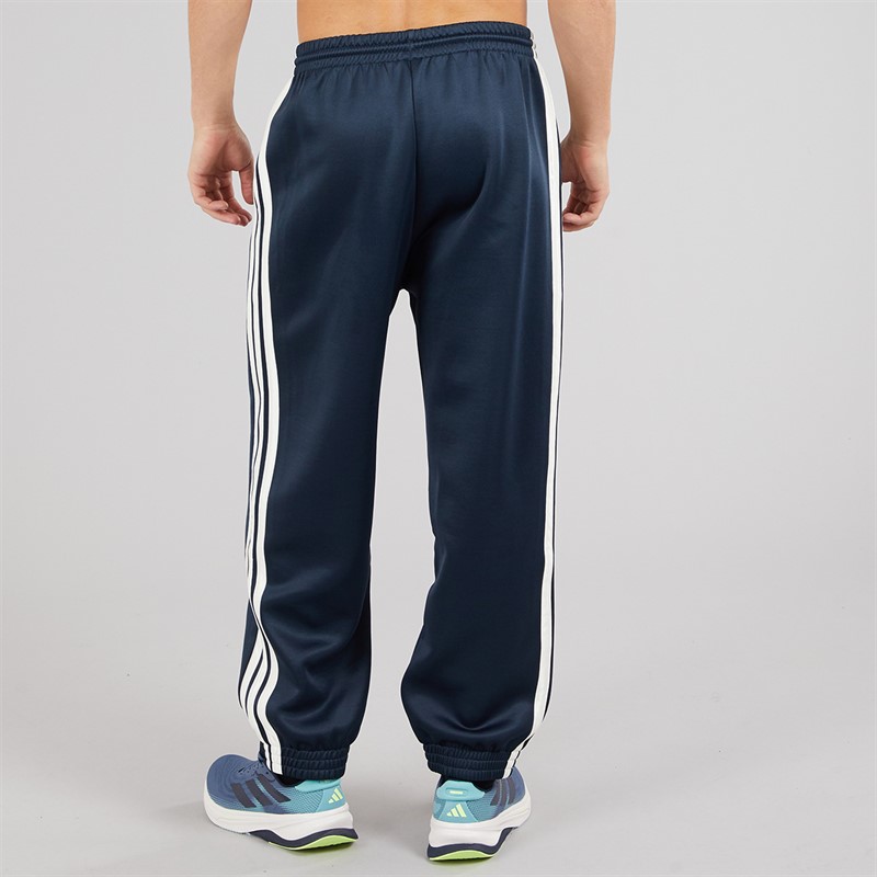 adidas Mens Stadium Track Pants Aurora Ink/Off White