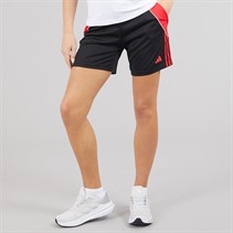 adidas Womens Tiro 24 Training Shorts Black/Pure Ruby