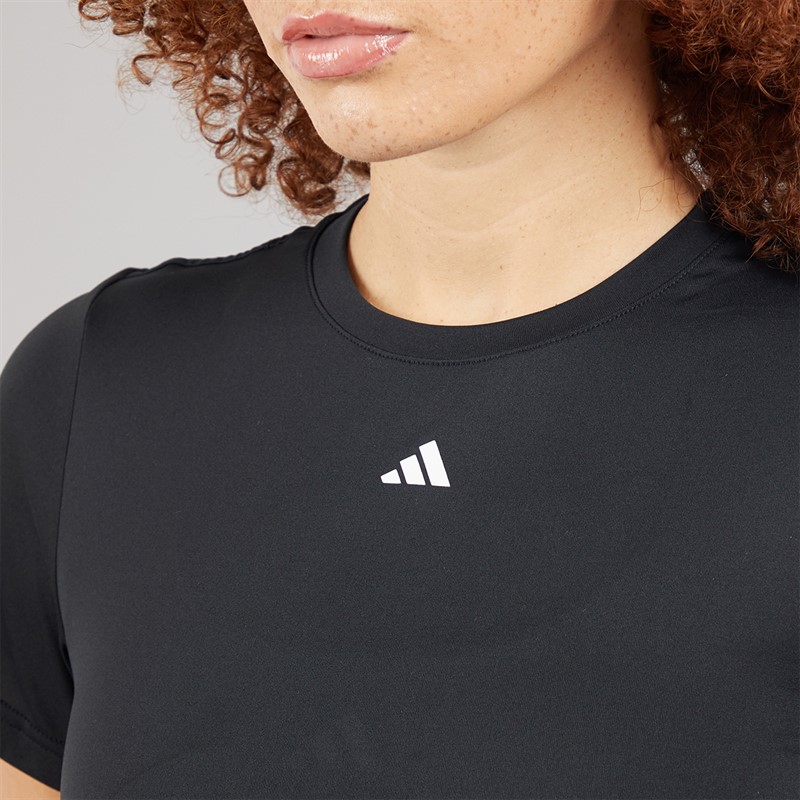 adidas Womens Designed For Training T-Shirt Black