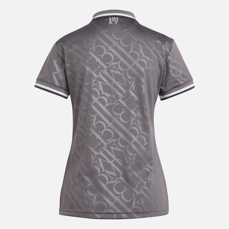adidas Womens RMFC Real Madrid 24/25 Third Jersey Charcoal