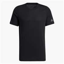 adidas Mens Logo Golf T-Shirt Black