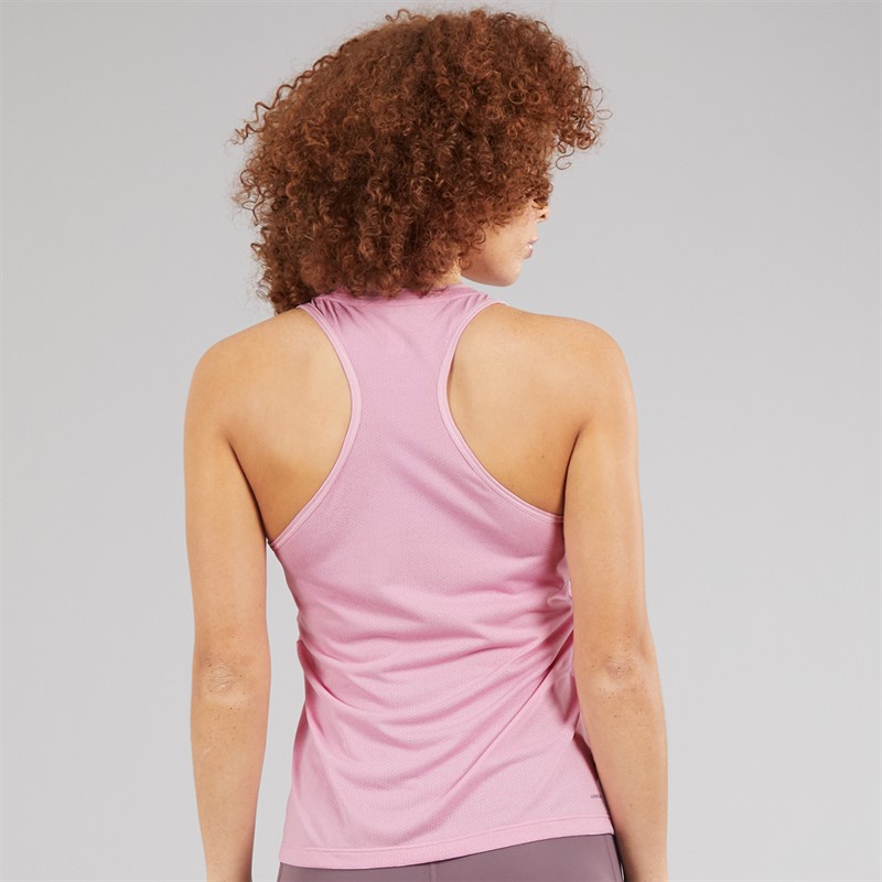 adidas Womens Designed For Training Tank Top True Pink/White