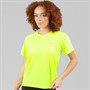 adidas Womens Own The Run Running T-Shirt Hi Res Yellow