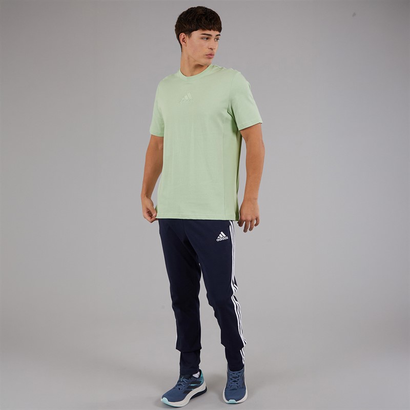 adidas Mens Studio Lounge T-Shirt Linen Green