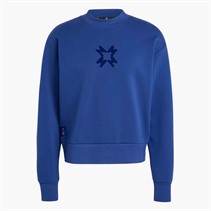 adidas Mens MUFC Manchester United Seasonal Sweatshirt Victory Blue