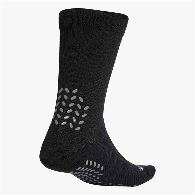 adidas Mens Performance Grip Football Crew Socks Black/White