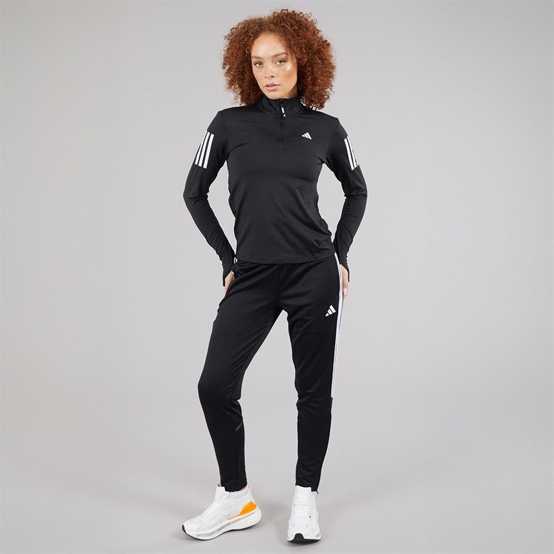 adidas Womens Trio 23 Club Training Track Pants Black/White