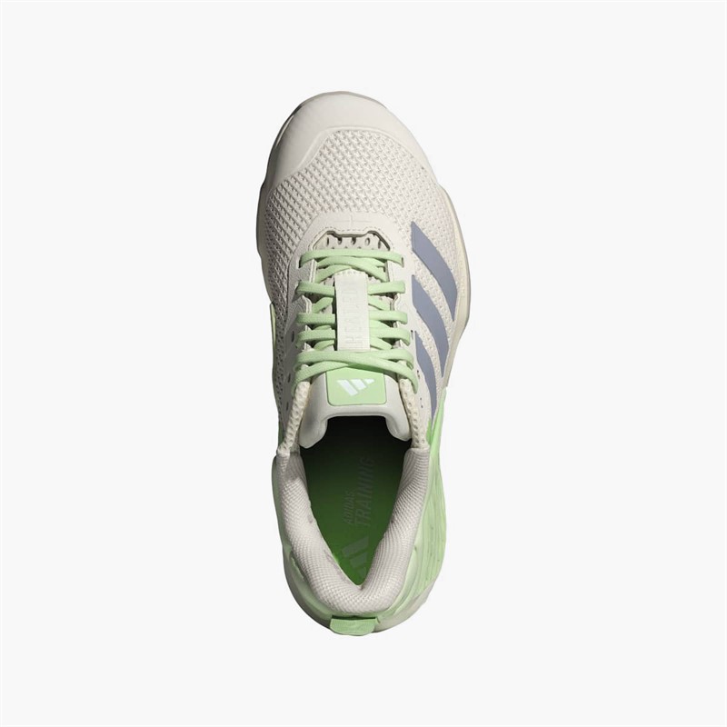 adidas Womens Dropset 3 HEAT.RDY Training Shoes Halo Silver/Semi Green Spark/Lime Burst