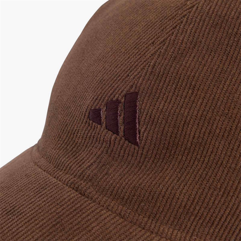 adidas Mens Corduroy Cap Shadow Brown