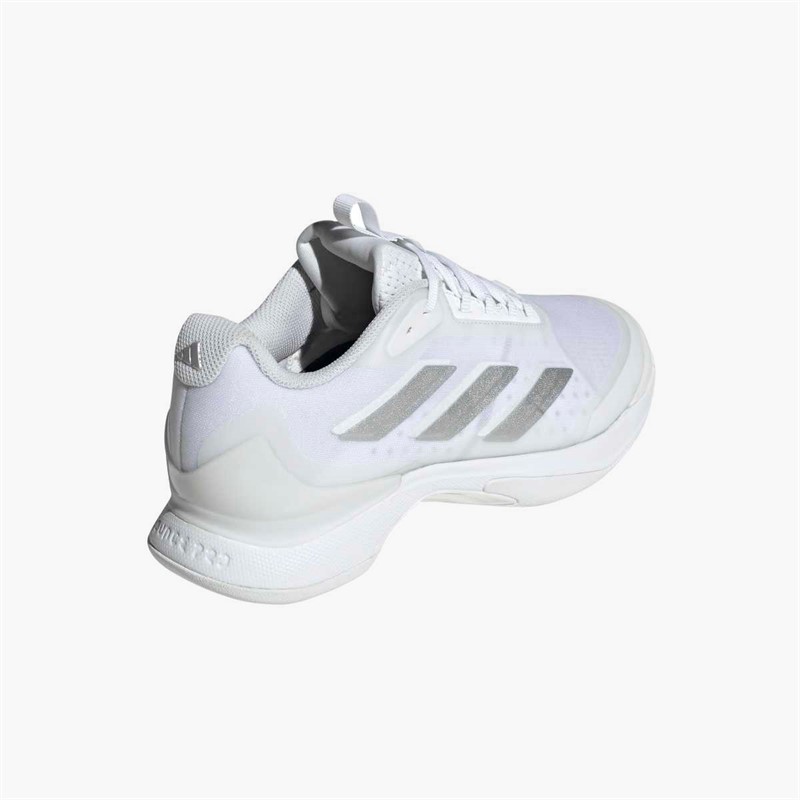 adidas Womens Avacourt 2 Tennis Shoes Cloud White/Silver Metallic/Grey