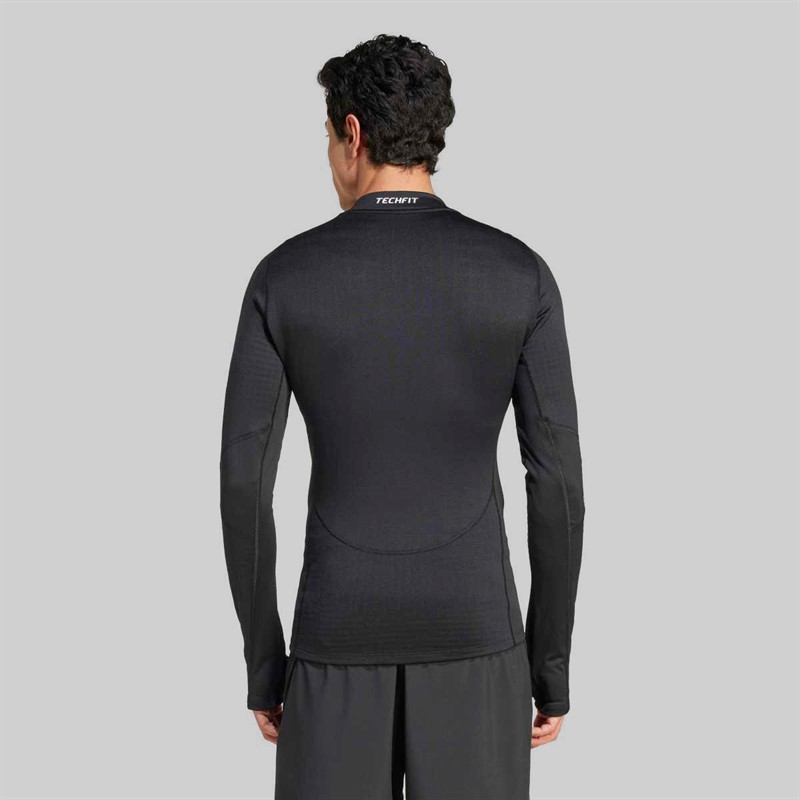 adidas Mens Techfit Cold.RDY Long Sleeve Baselayer Black